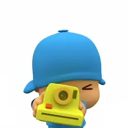 Pocoyo memotret 