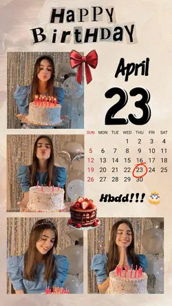 birthday 23 April