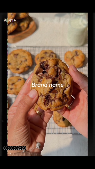 snack video template