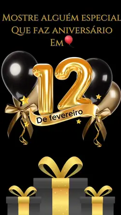Niver 12 fevereiro