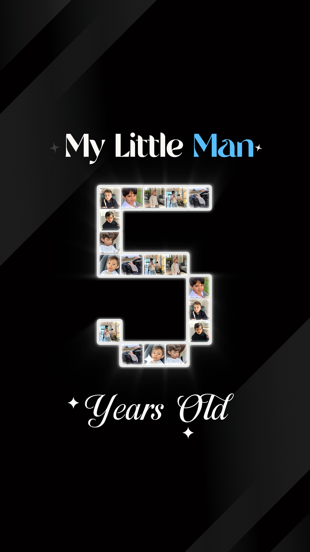Little Man 5 Years