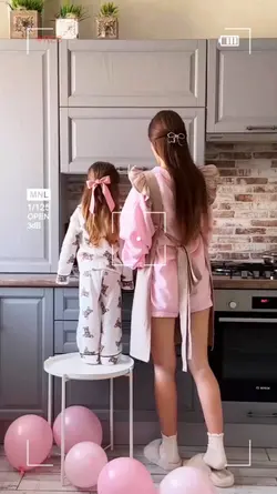 making cake - kids