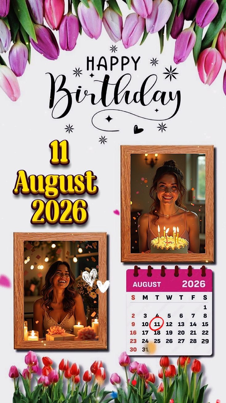 HBD 11 August 2026