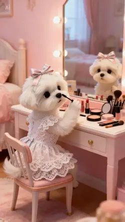 Pet makeup 