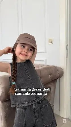 zamanla geçer dedi