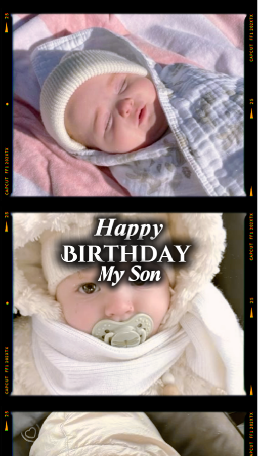 Feliz aniversário bebê