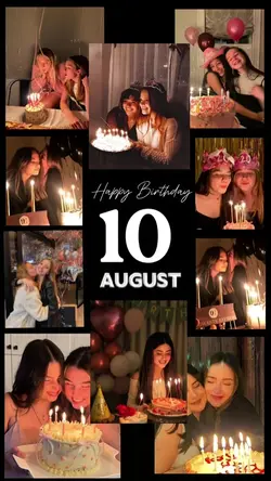 Birthday 10 August