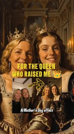 My Mom As Royalty