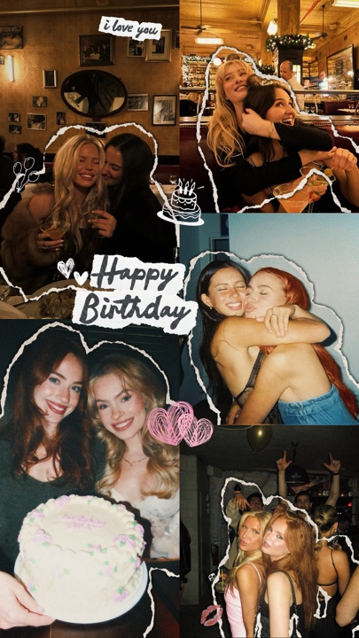 Collage de cumpleaños 