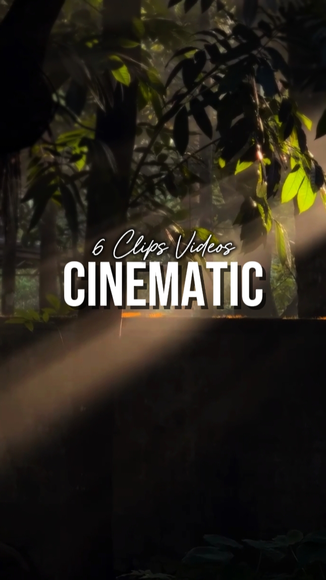 6 clipes cinematográficos