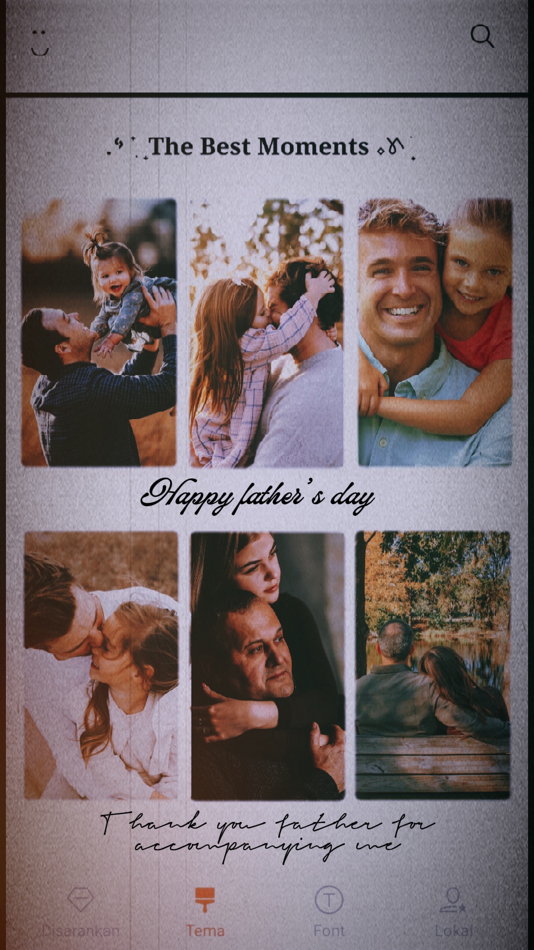 memories with father