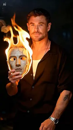 Fiery Mask