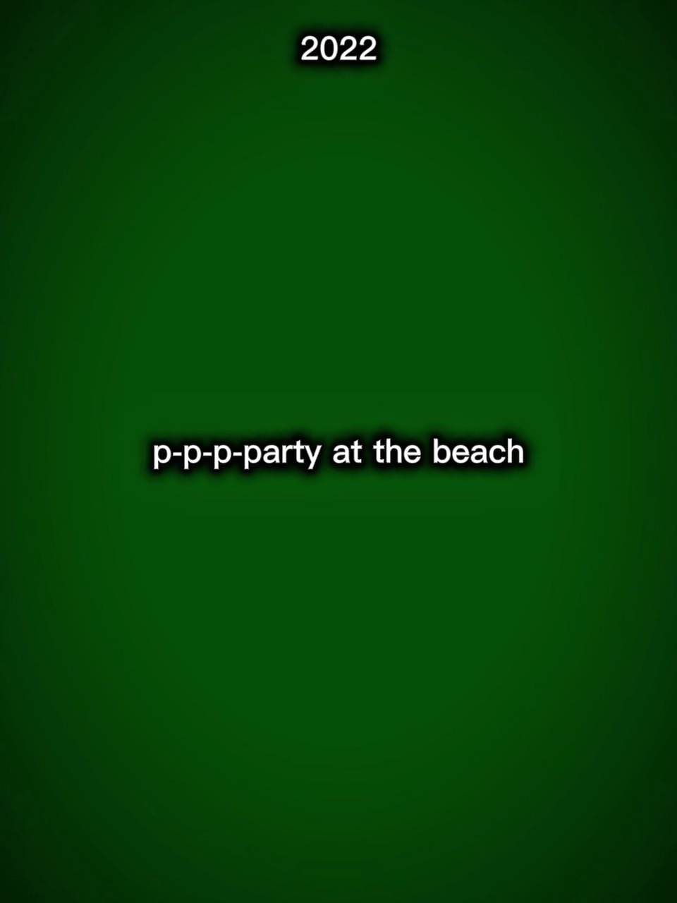 party at the beach