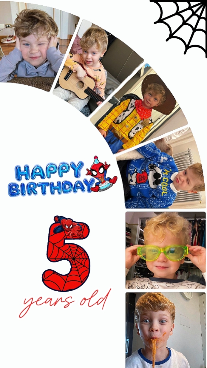 5º Aniversário Do Filho