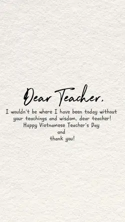 HAPPY TEACHER'S DAY