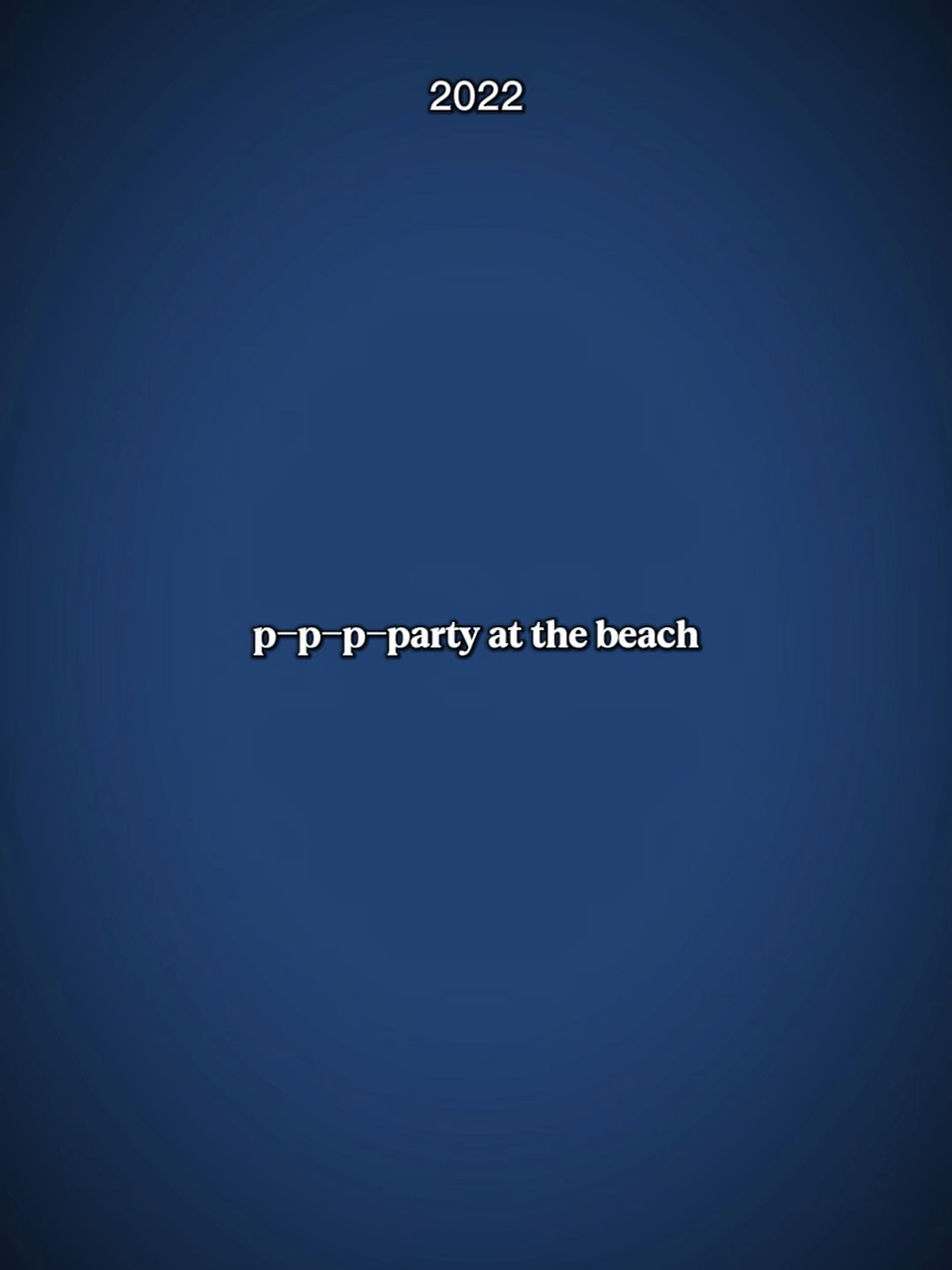 Fiesta en la playa