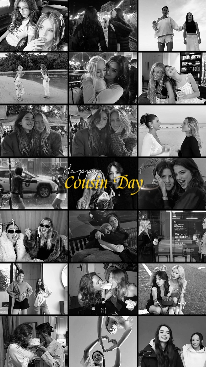 Happy Cousin Day