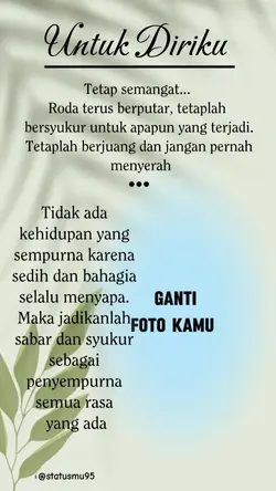 Untuk Diriku