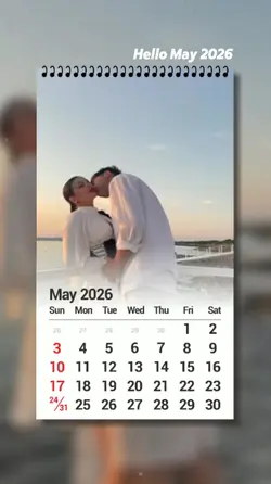 Calendar May 2026