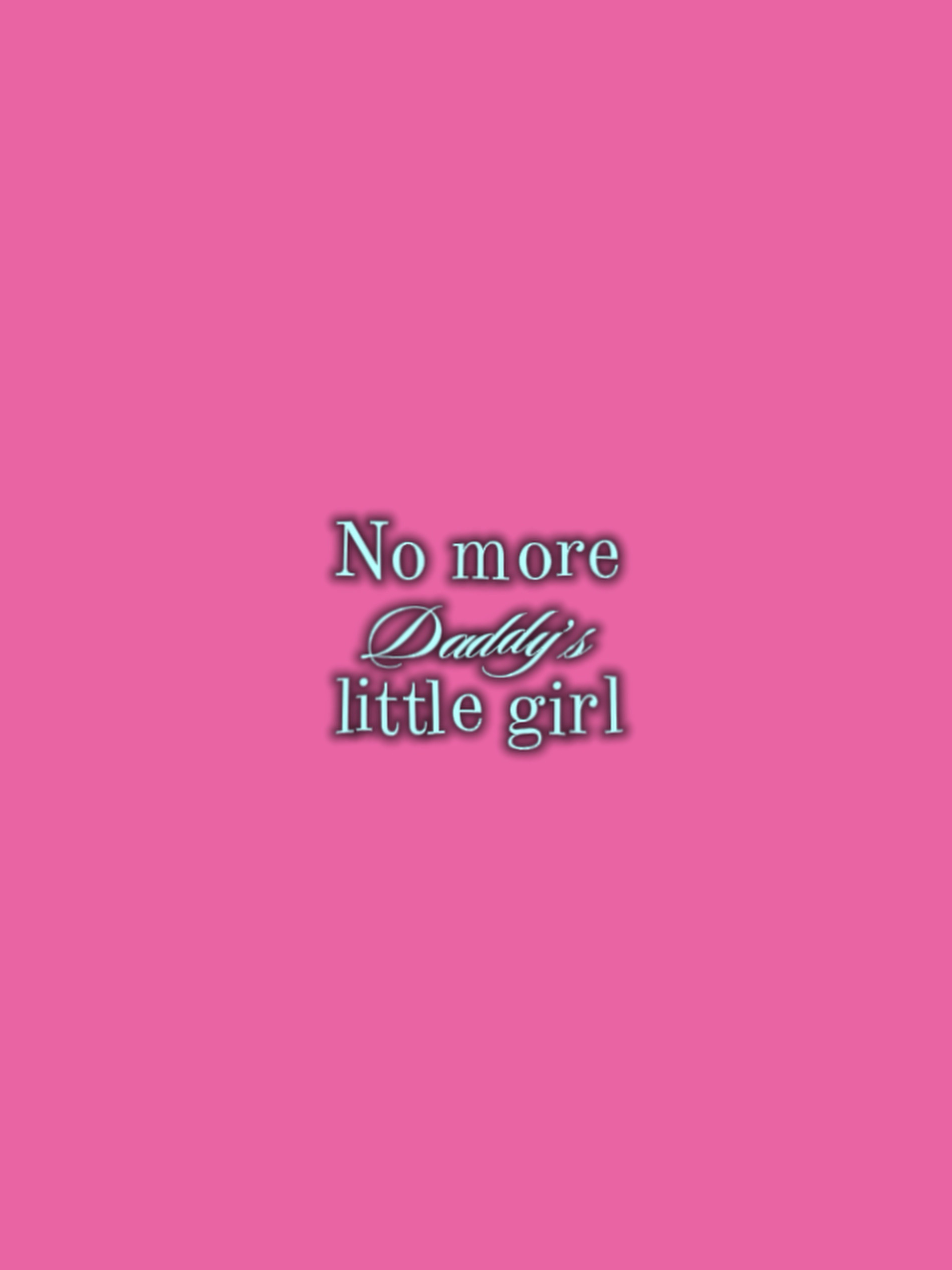Daddy’s little girl 
