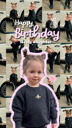 Birthday daughter