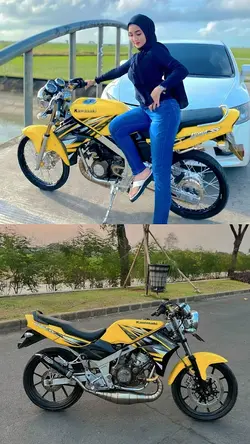 2 foto motor kece