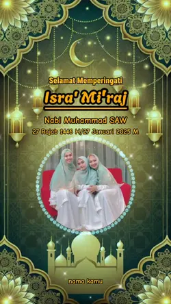 isra' mi'raj 2025