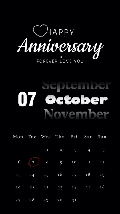 Feliz aniversario 