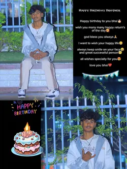 HBD BHAI BRO 