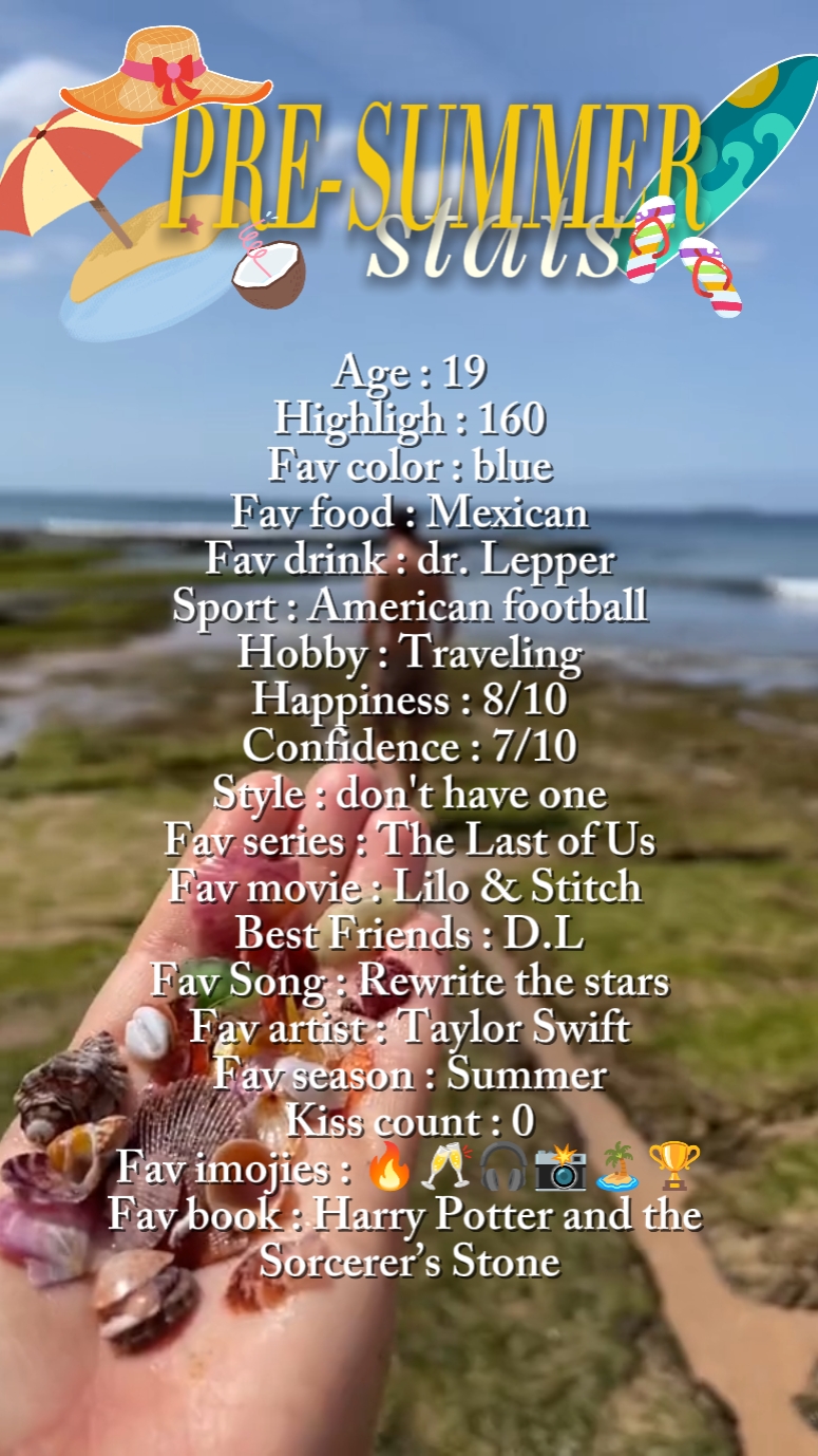 pre summer stats