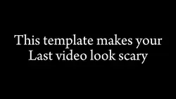 Scary video