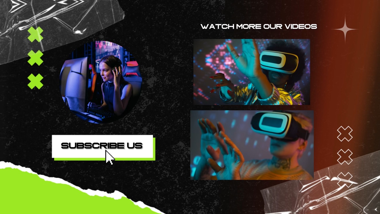 Template Outro Y2K