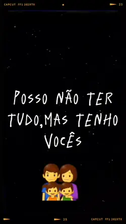 mas tenho vocês 