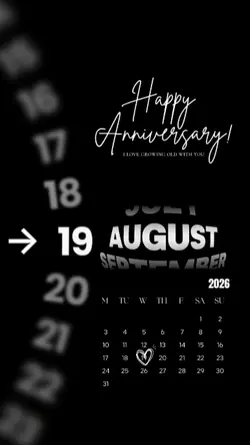 ANNUVERSARY 19 AUG