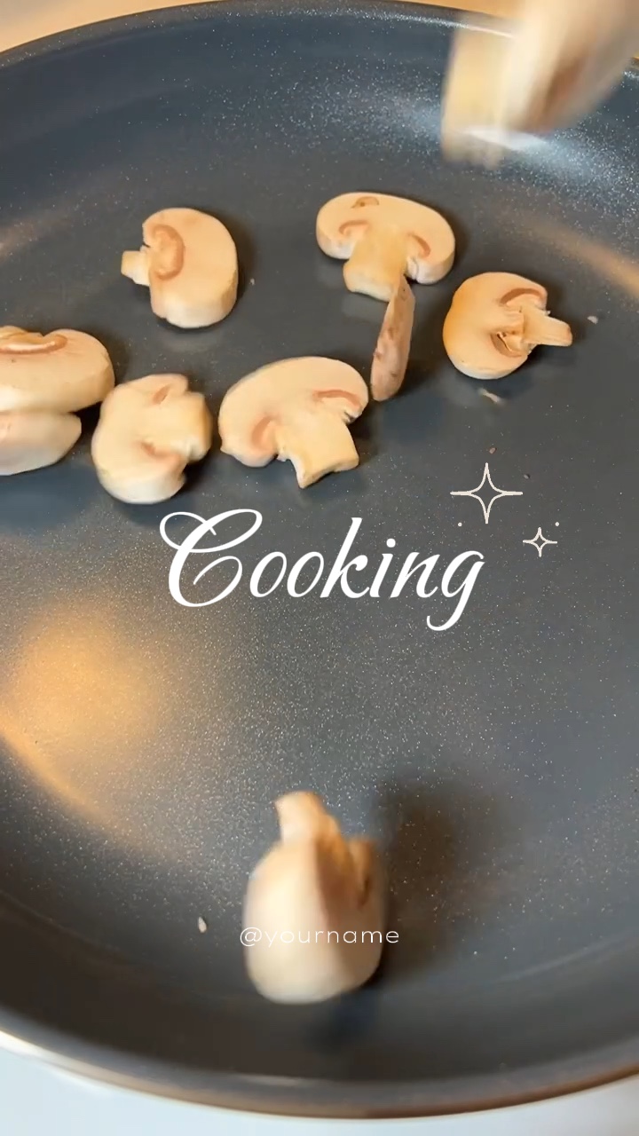 Cooking template