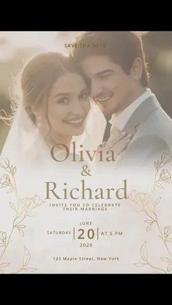 Wedding invitation