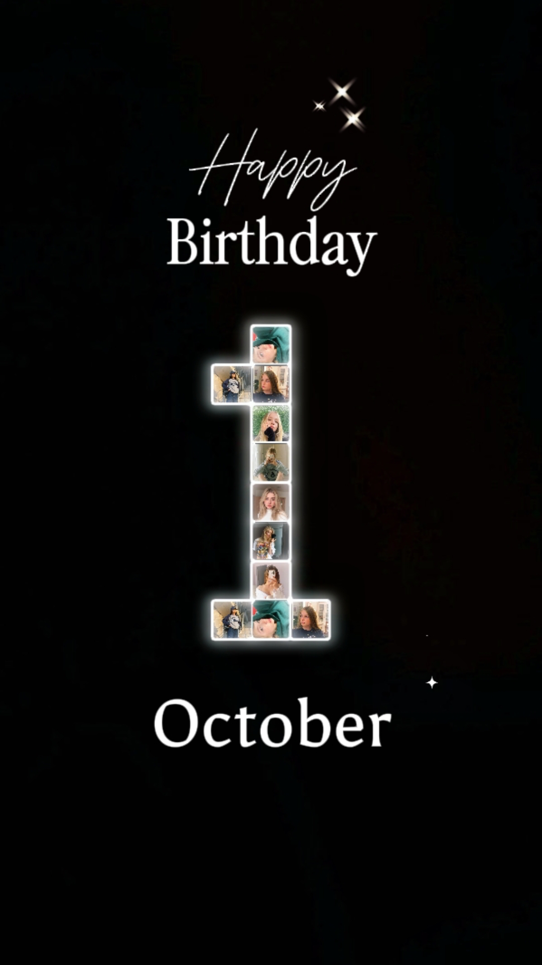 Anniversaire 1 octobre