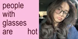 hot people w glasses