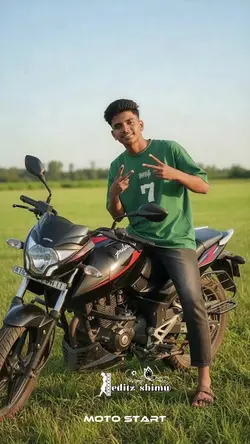 Motocyklowe selfie w rytmie