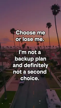 Choose or lose me