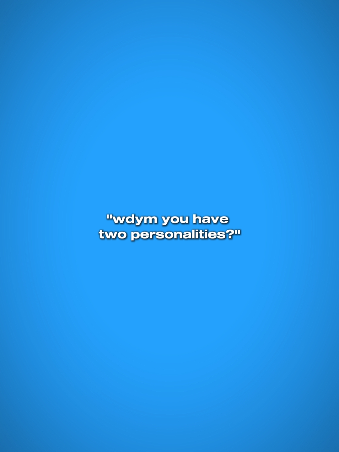 wdym2personnalités?