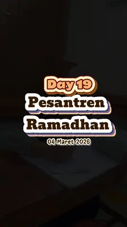 pesantren Ramadhan