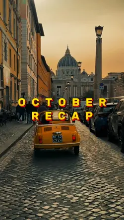 OCTOBER RECAP