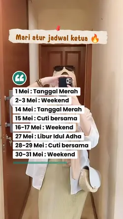 TANGGAL MERAH MEI