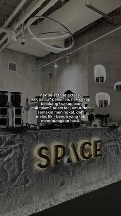 nak select?