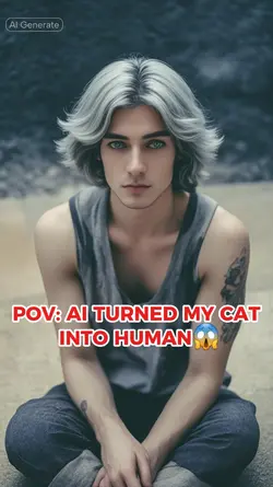 ai cat into human