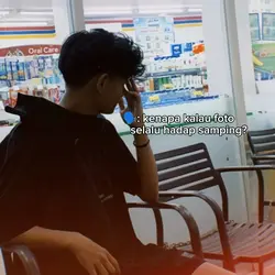 kenapa hadap samping