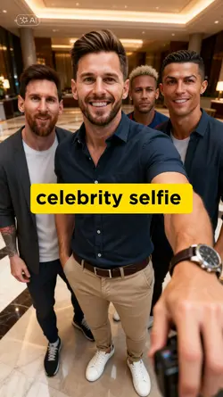 celebrity selfie