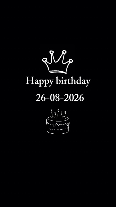 HBD DAUGHTER 26 AUG 
