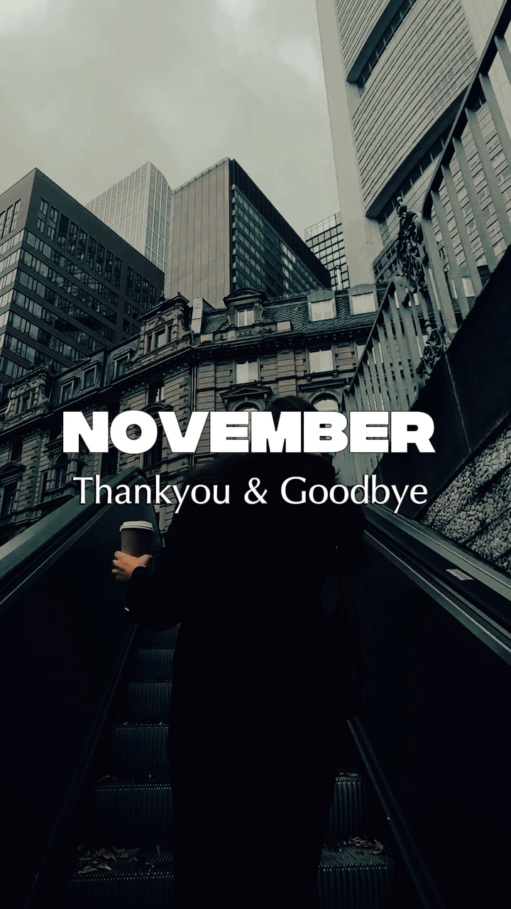 Goodbye november